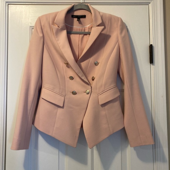 White House Black Market Jackets & Blazers - WHBM Pink Trophy Blazer Suit Jacket 2